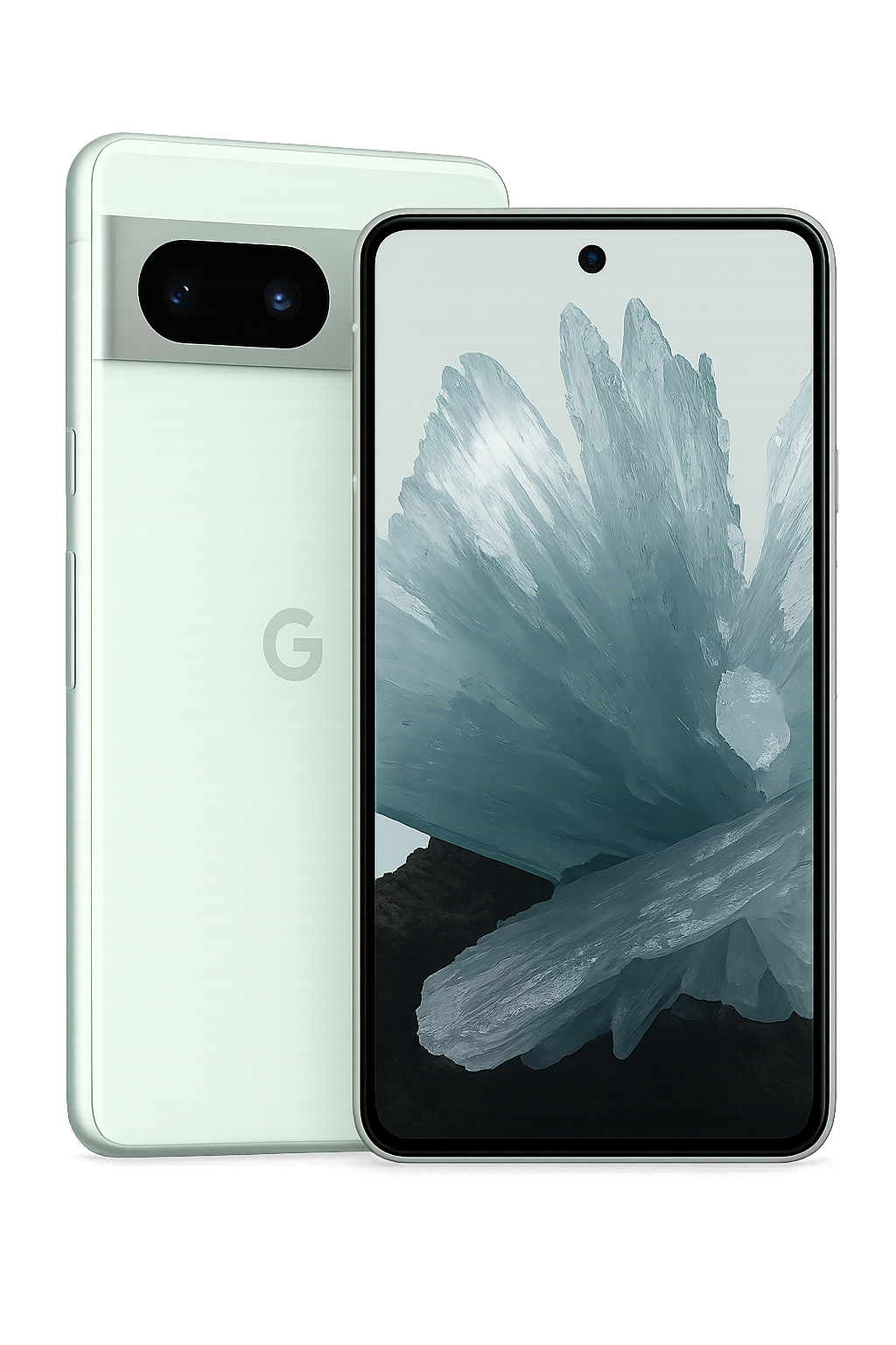 Graphen Pixel 8 , Color menta, Móvil Android, 128 GB, 8 GB RAM, 6,2 " OLED, Gorilla Glass Victus, 120 Hz, Google, Tensor G3, 4,575 mAh