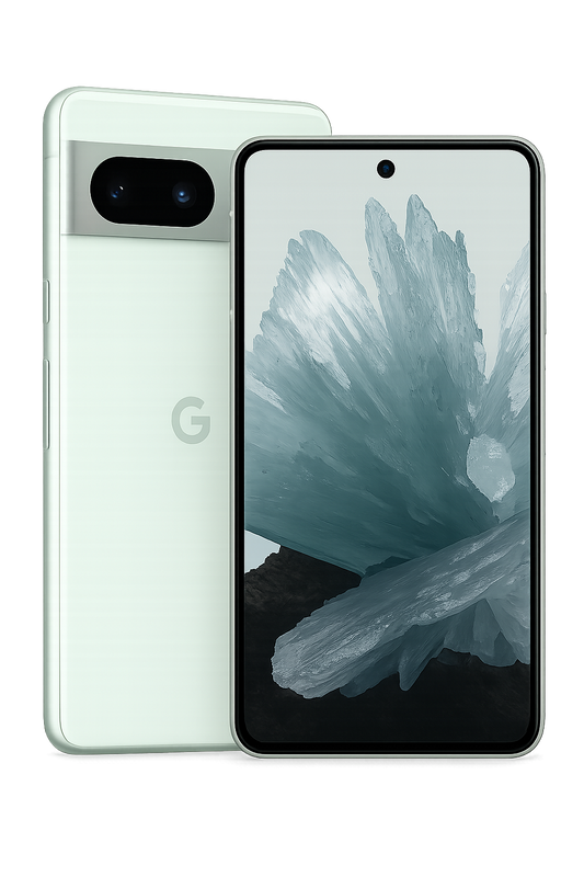Graphen Pixel 8 , Color menta, Móvil Android, 128 GB, 8 GB RAM, 6,2 " OLED, Gorilla Glass Victus, 120 Hz, Google, Tensor G3, 4,575 mAh